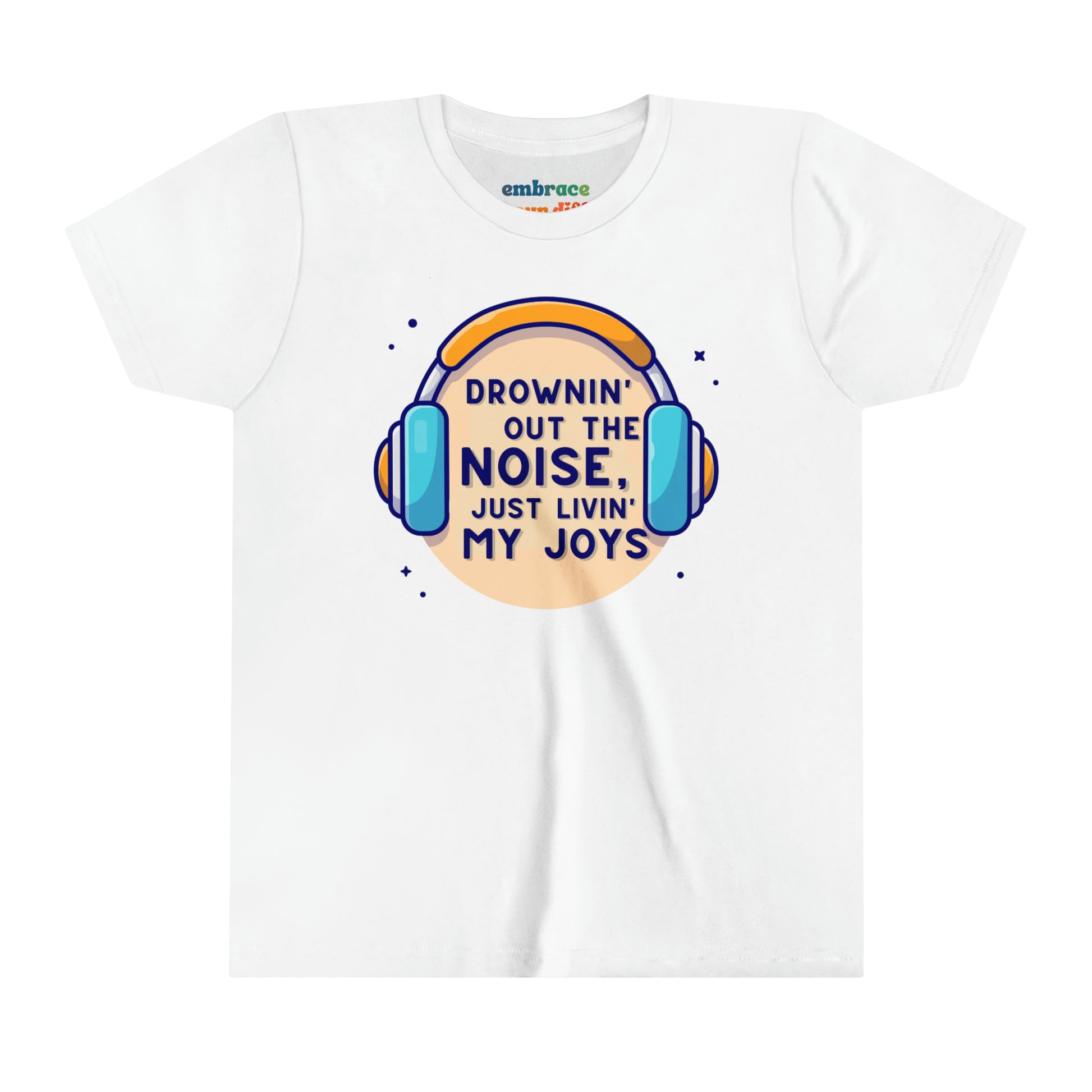 YOUTH TSHIRT TEMPLATE - Embrace Your Diff