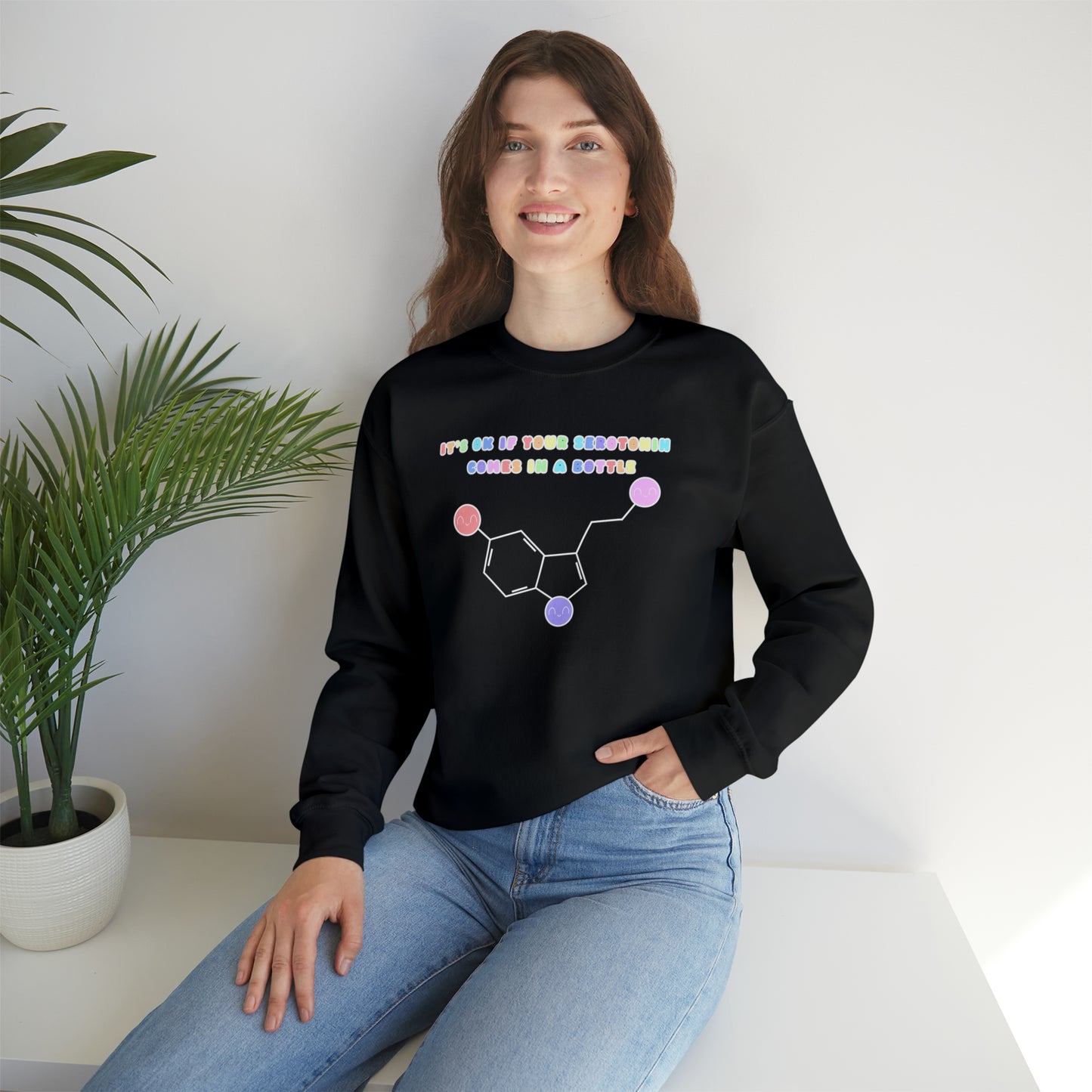 Cute ADHD Chasing The Dopamine Sweatshirt - Pastel - Embrace Your Diff
