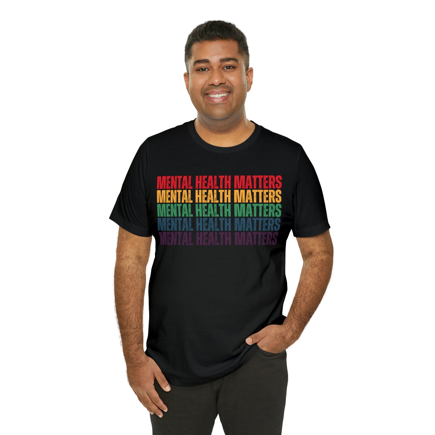 Unisex Tshirt Celebrating Mental Health Awareness - Shirt for Inclusivity - Embrace Your Diff