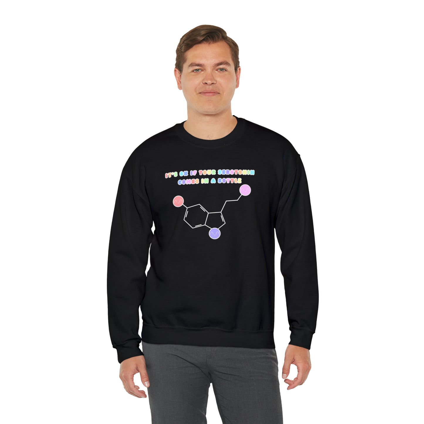 Cute ADHD Chasing The Dopamine Sweatshirt - Pastel - Embrace Your Diff