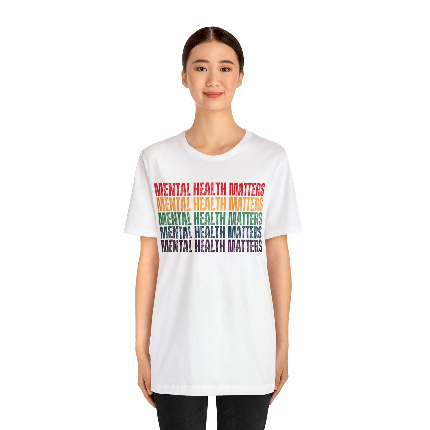 Unisex Tshirt Celebrating Mental Health Awareness - Shirt for Inclusivity - Embrace Your Diff