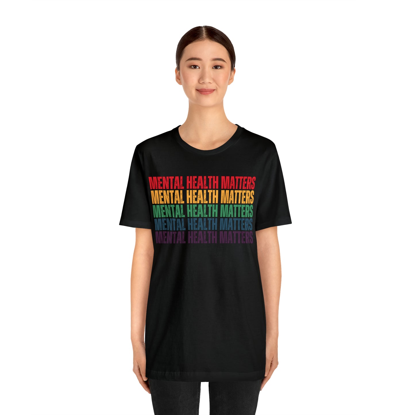 Unisex Tshirt Celebrating Mental Health Awareness - Shirt for Inclusivity - Embrace Your Diff