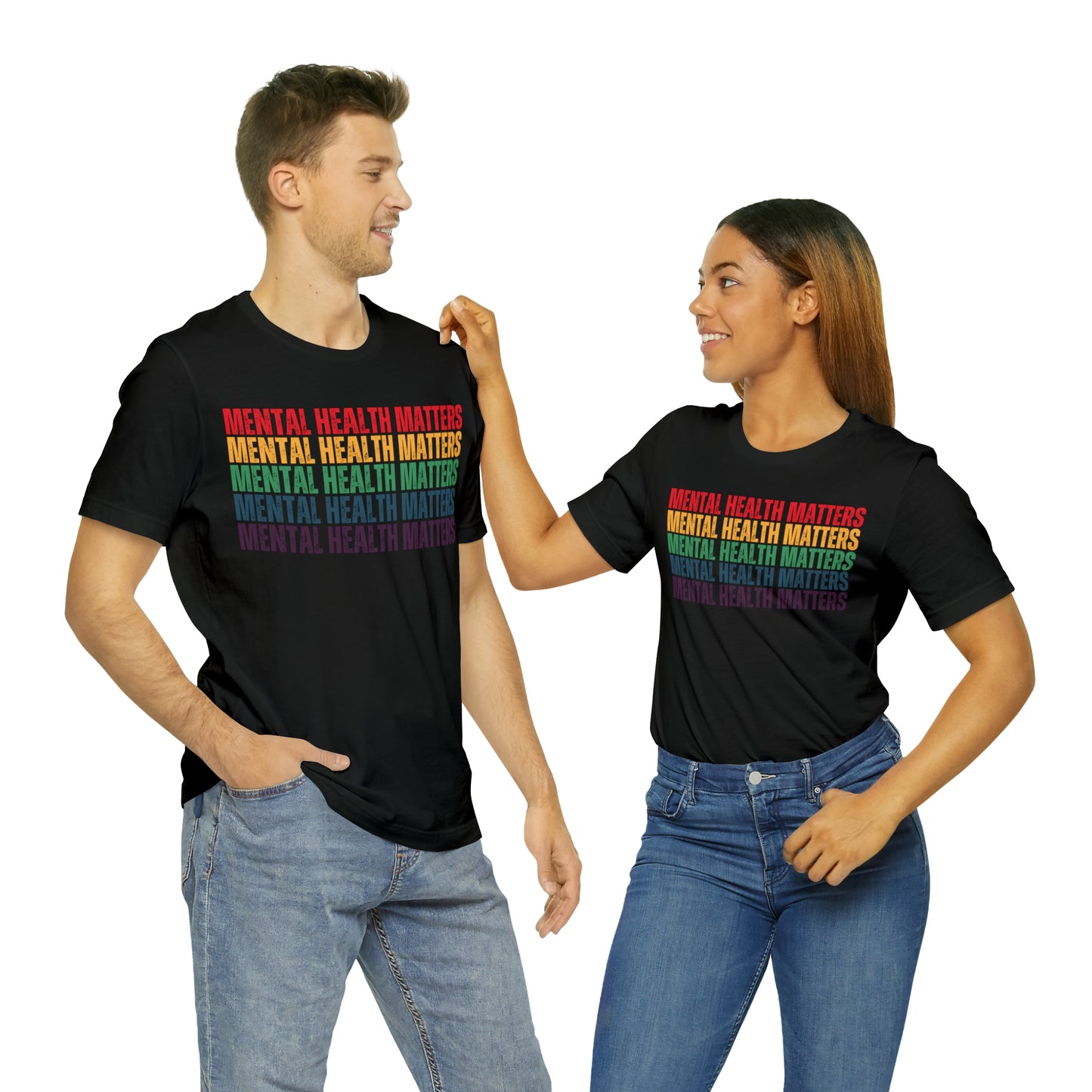 Unisex Tshirt Celebrating Mental Health Awareness - Shirt for Inclusivity - Embrace Your Diff