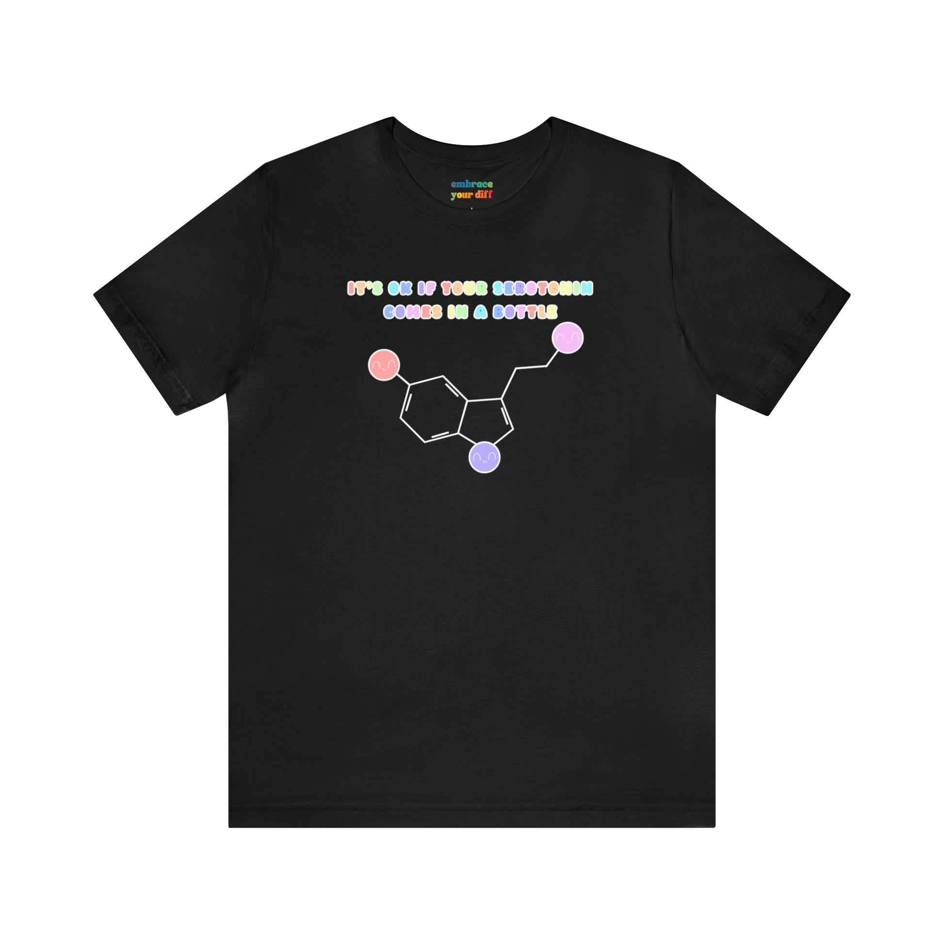 Pastel Mental Health Awareness Tshirt - Destigmatise Mental Health - Embrace Your Diff