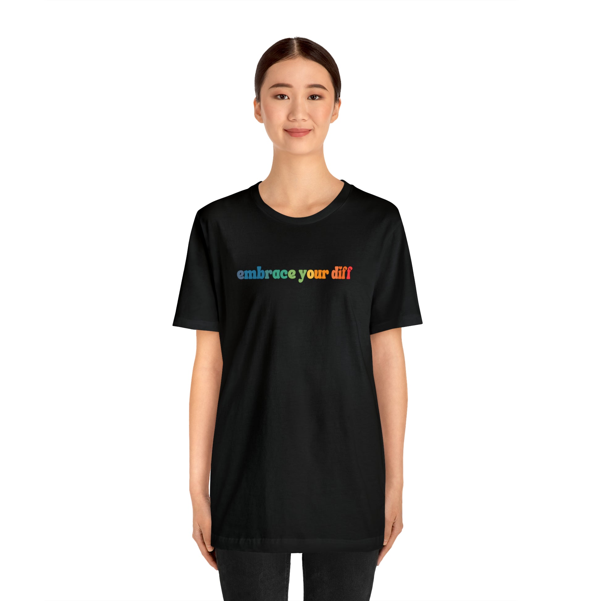 Embrace Your Diff Logo Tshirt - Embrace Your Diff