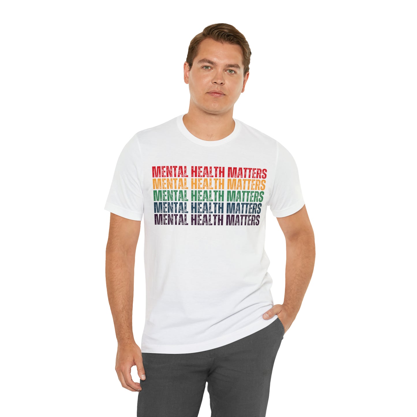 Unisex Tshirt Celebrating Mental Health Awareness - Shirt for Inclusivity - Embrace Your Diff