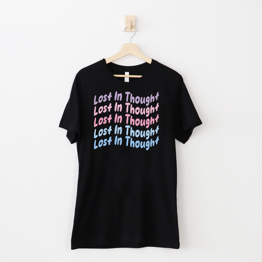 Cute ADHD Lost In Thought T-Shirt - Pastel - Embrace Your Diff