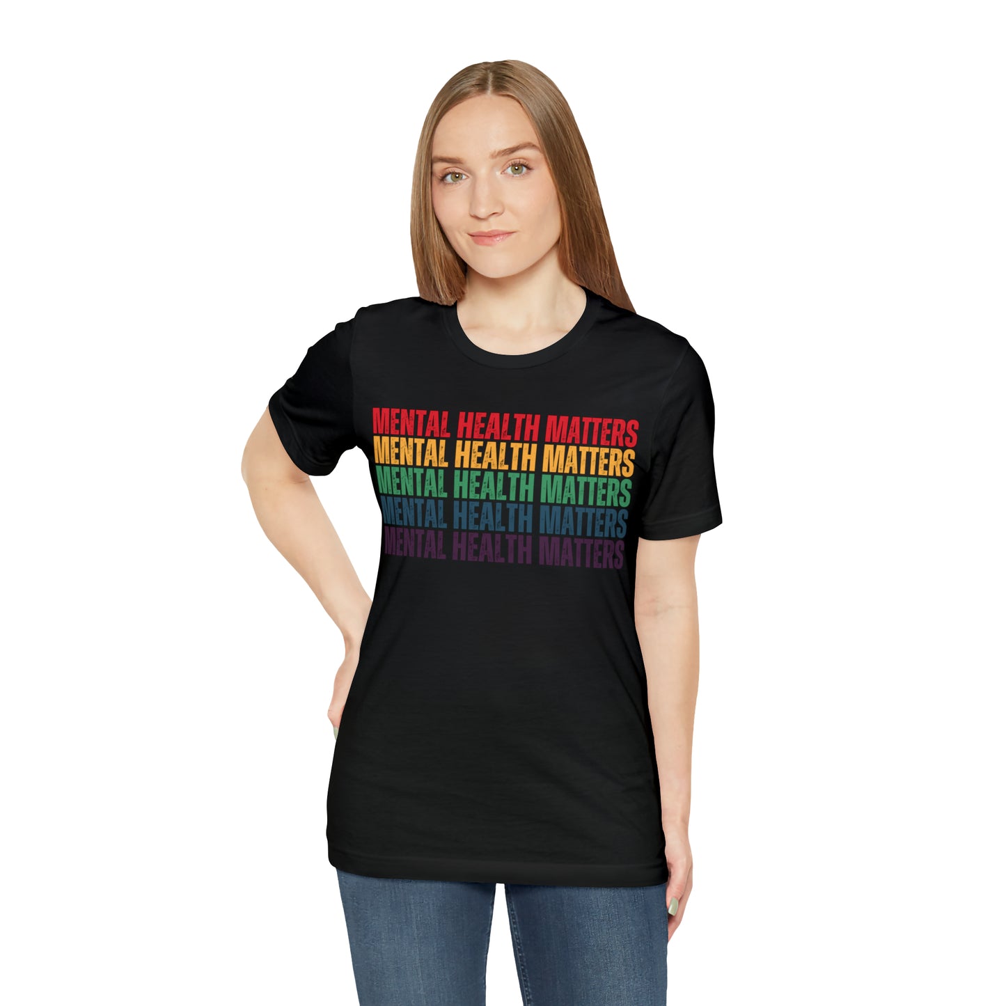 Unisex Tshirt Celebrating Mental Health Awareness - Shirt for Inclusivity - Embrace Your Diff