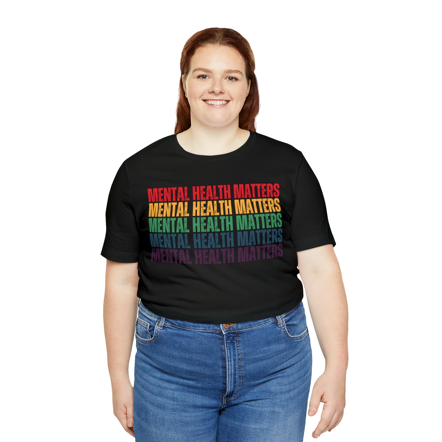 Unisex Tshirt Celebrating Mental Health Awareness - Shirt for Inclusivity - Embrace Your Diff