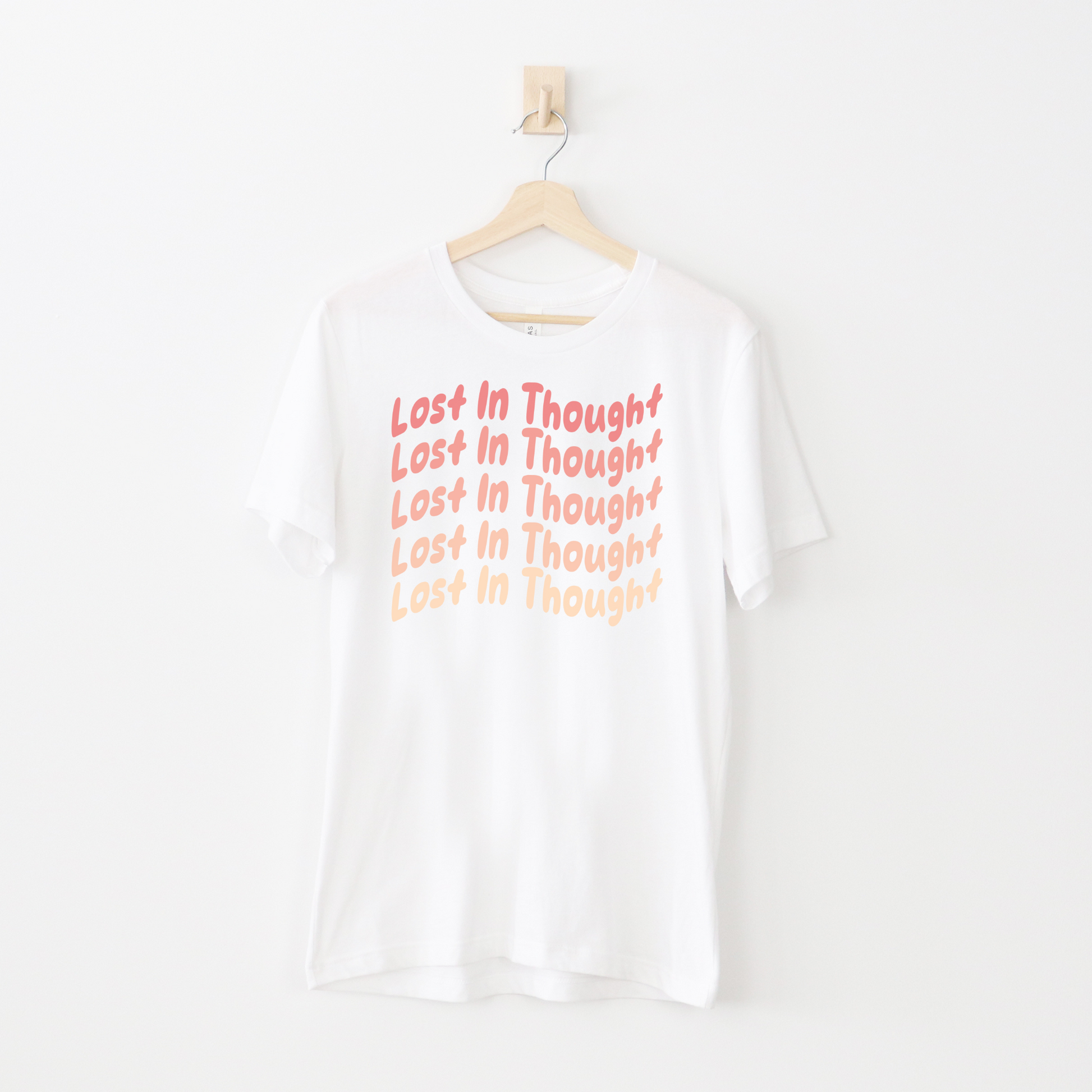 Cute ADHD Lost In Thought T-Shirt - Pink - Embrace Your Diff