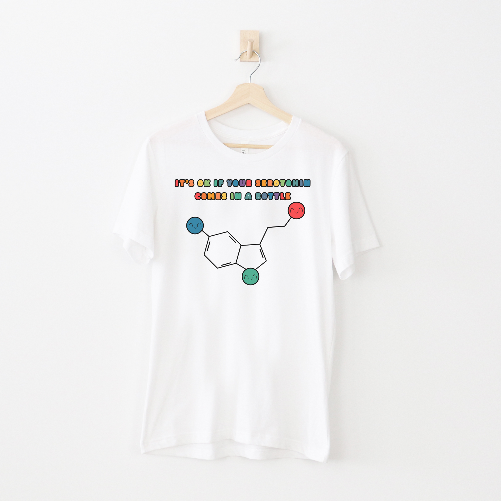 Rainbow Mental Health Awareness Tshirt - Destigmatise Mental Health - Embrace Your Diff