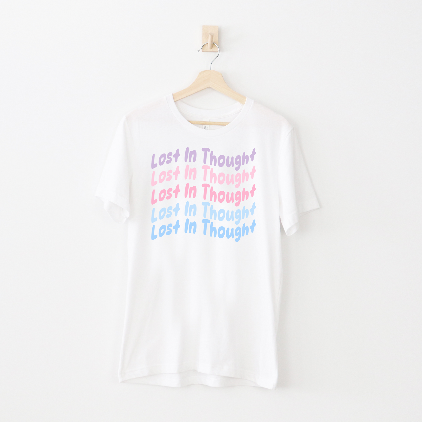 Cute ADHD Lost In Thought T-Shirt - Pastel - Embrace Your Diff