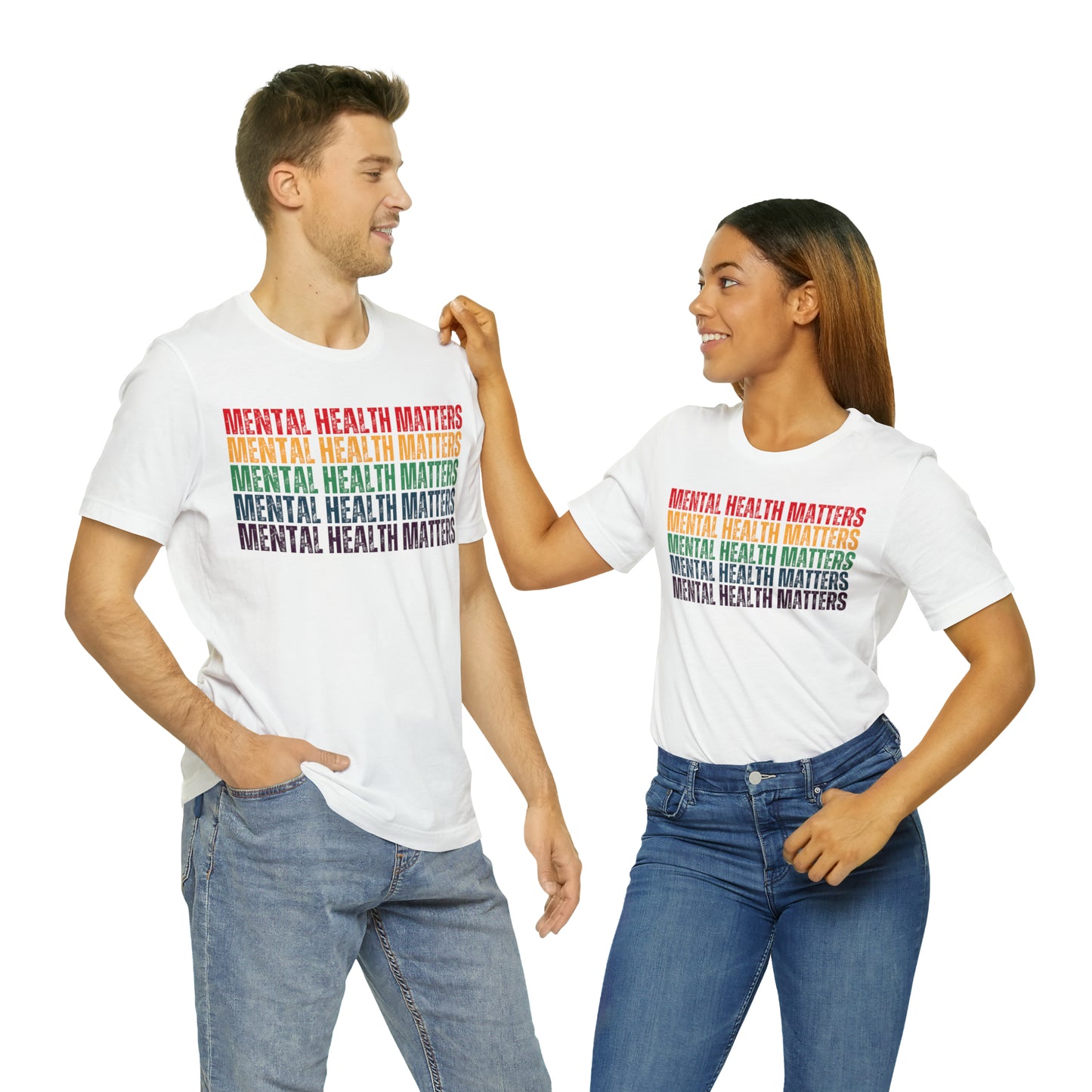 Unisex Tshirt Celebrating Mental Health Awareness - Shirt for Inclusivity - Embrace Your Diff