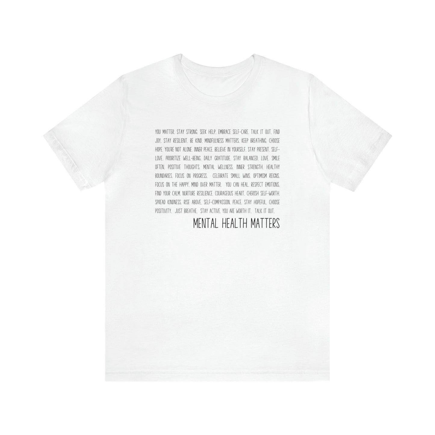 Unisex T-shirt for Mental Health Acceptance - Adult Inclusivity Matters - Diversity Acceptance Shirt for Adults - Embrace Your Diff