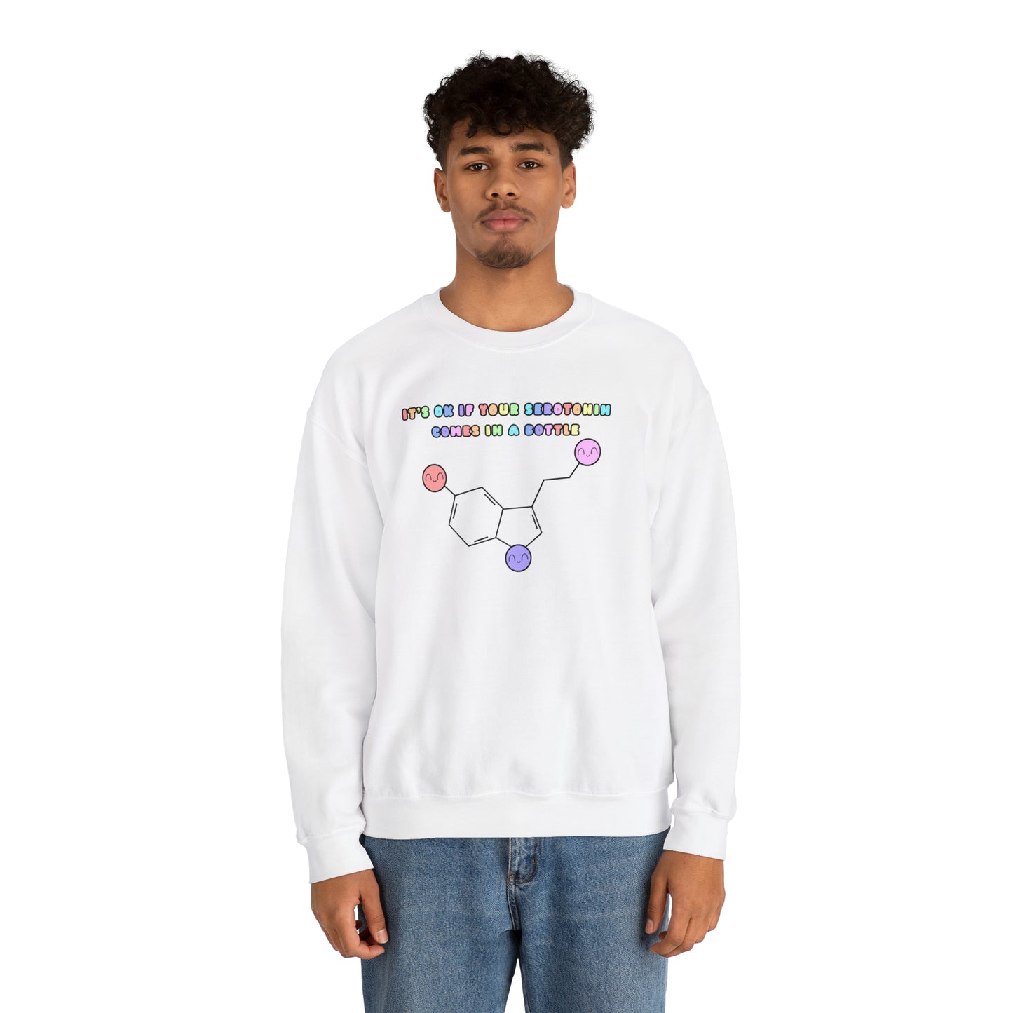 Cute ADHD Chasing The Dopamine Sweatshirt - Pastel - Embrace Your Diff