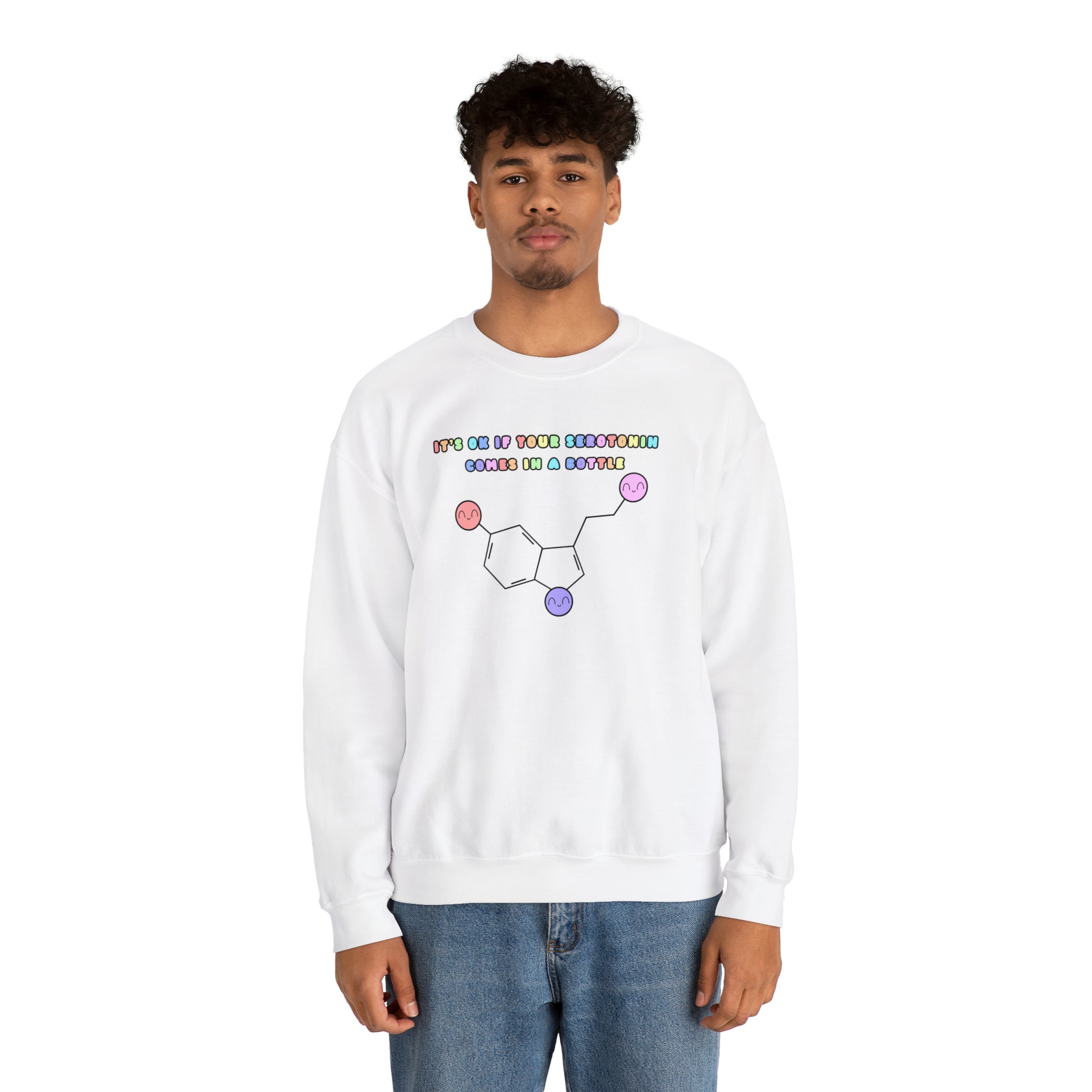 Cute ADHD Chasing The Dopamine Sweatshirt - Pastel - Embrace Your Diff