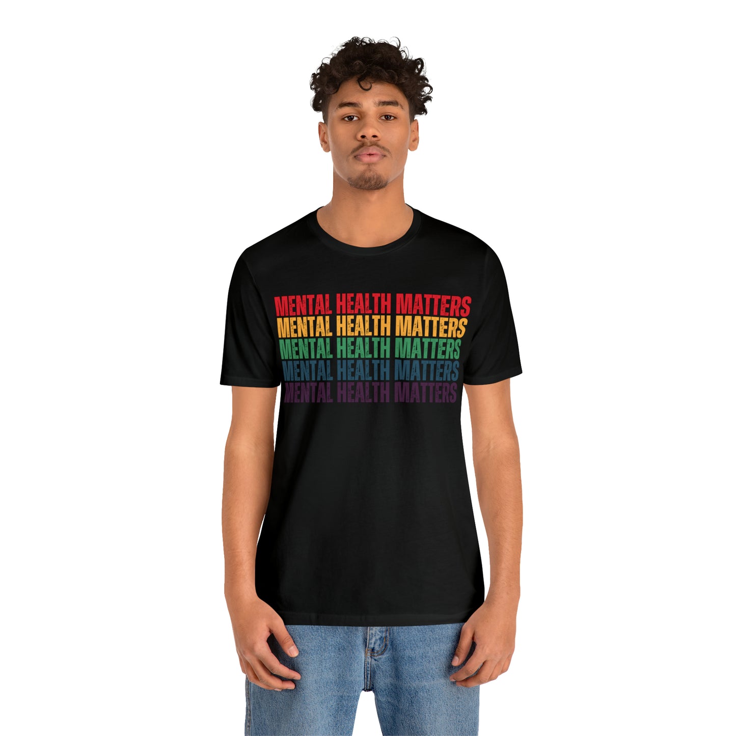 Unisex Tshirt Celebrating Mental Health Awareness - Shirt for Inclusivity - Embrace Your Diff