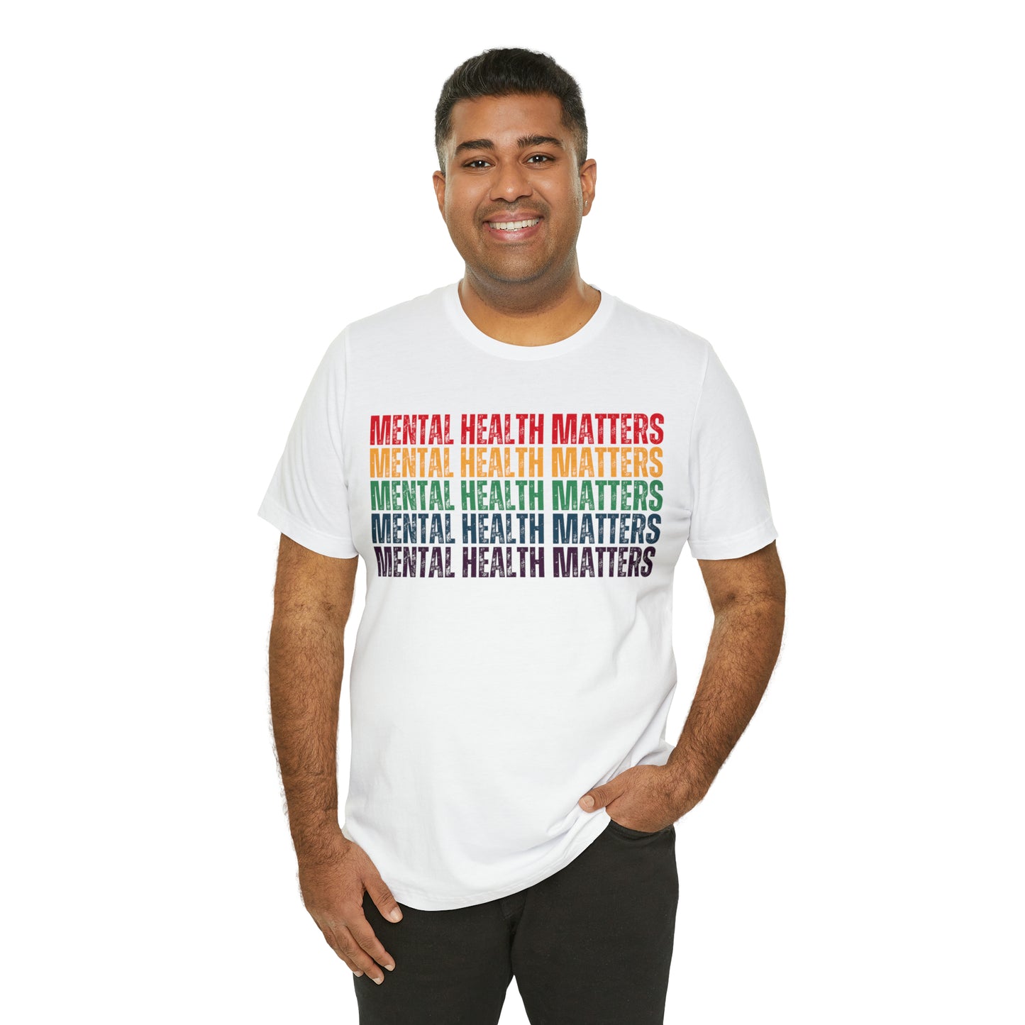 Unisex Tshirt Celebrating Mental Health Awareness - Shirt for Inclusivity - Embrace Your Diff