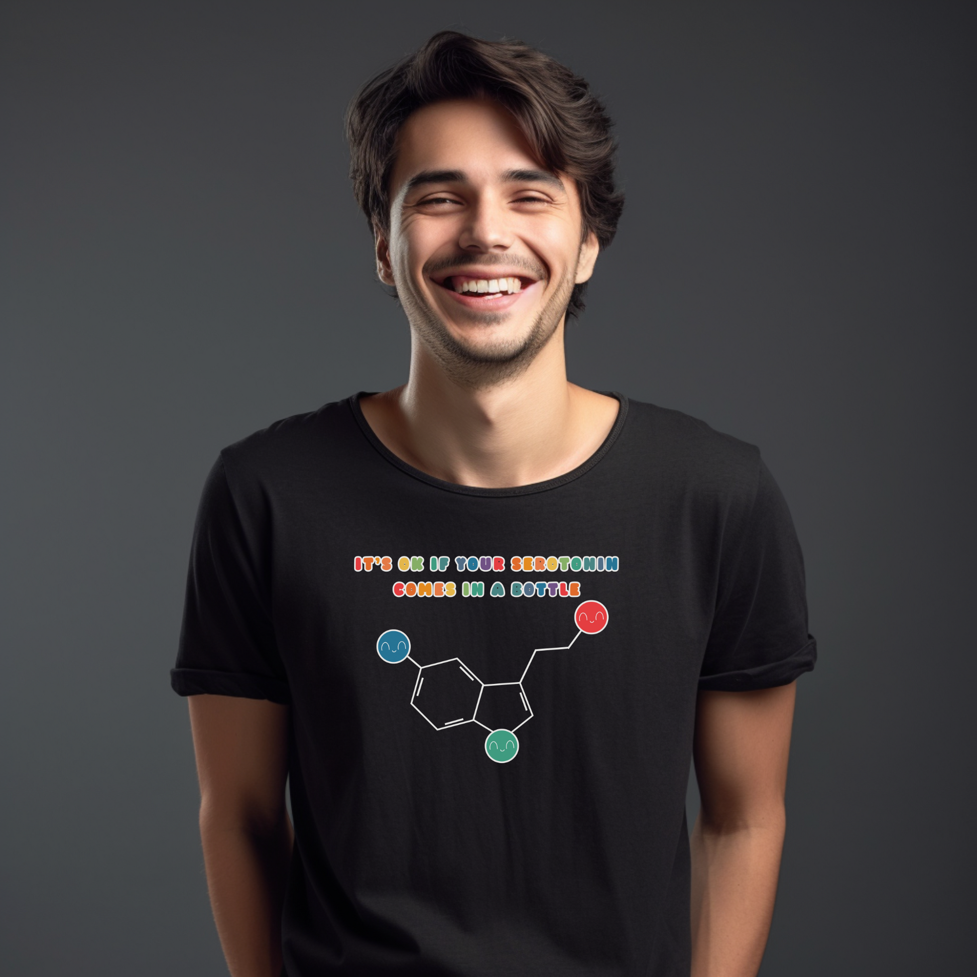 Rainbow Mental Health Awareness Tshirt - Destigmatise Mental Health - Embrace Your Diff