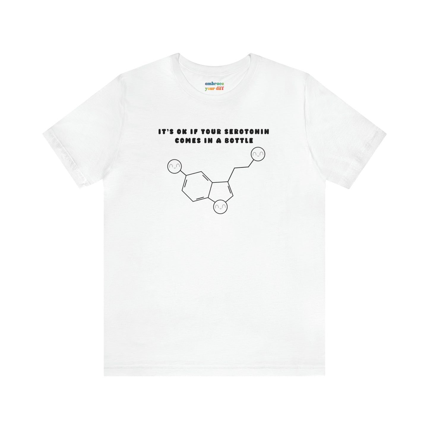 Mental Health Awareness Tshirt - Destigmatise Mental Health - Embrace Your Diff