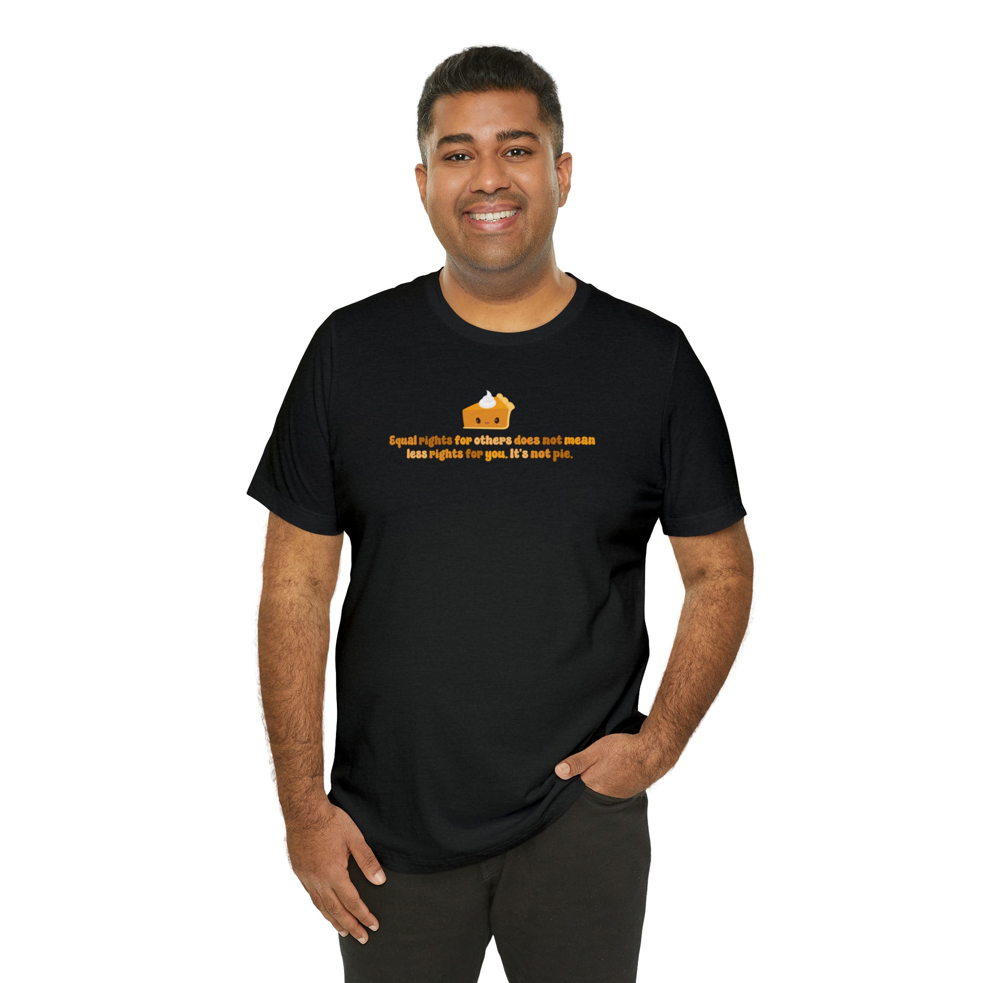 LGBT+ Pride Equality Pie T-Shirt - Embrace Your Diff