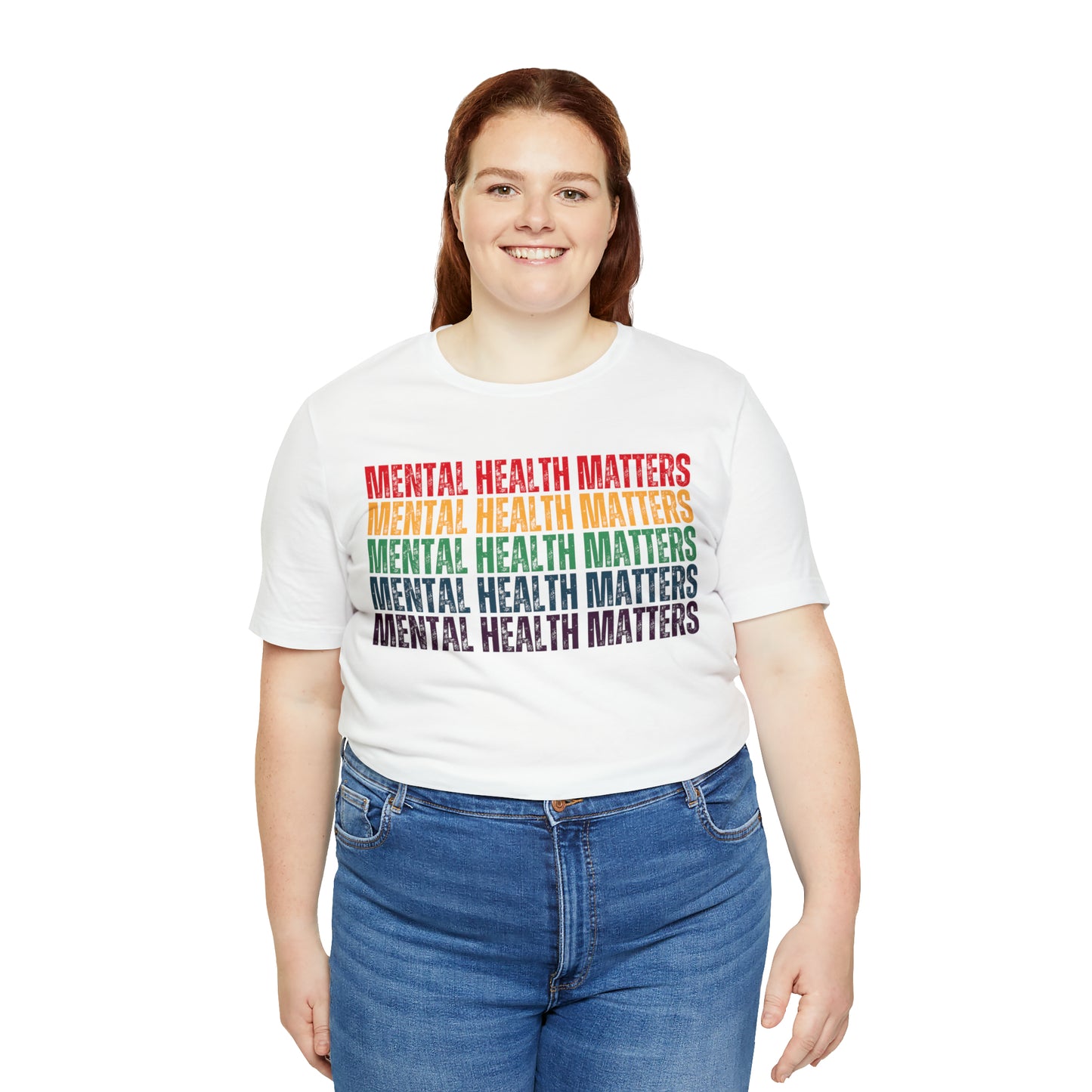 Unisex Tshirt Celebrating Mental Health Awareness - Shirt for Inclusivity - Embrace Your Diff