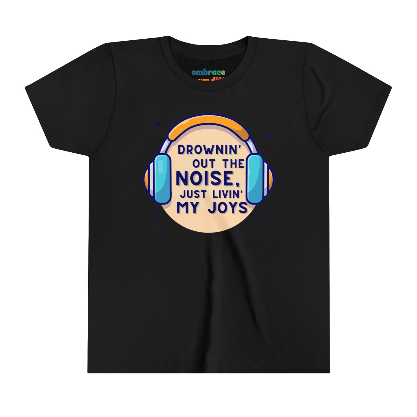 YOUTH TSHIRT TEMPLATE - Embrace Your Diff
