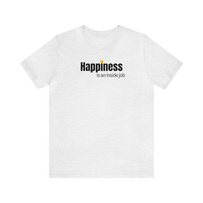 Happiness Adult Shirt for Self Love with Smiley Face - Embrace Your Diff