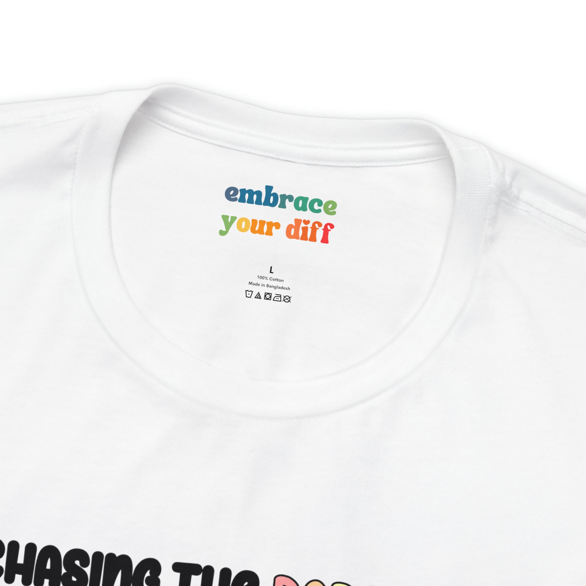Cute ADHD Chasing The Dopamine T-Shirt - Pastel - Embrace Your Diff