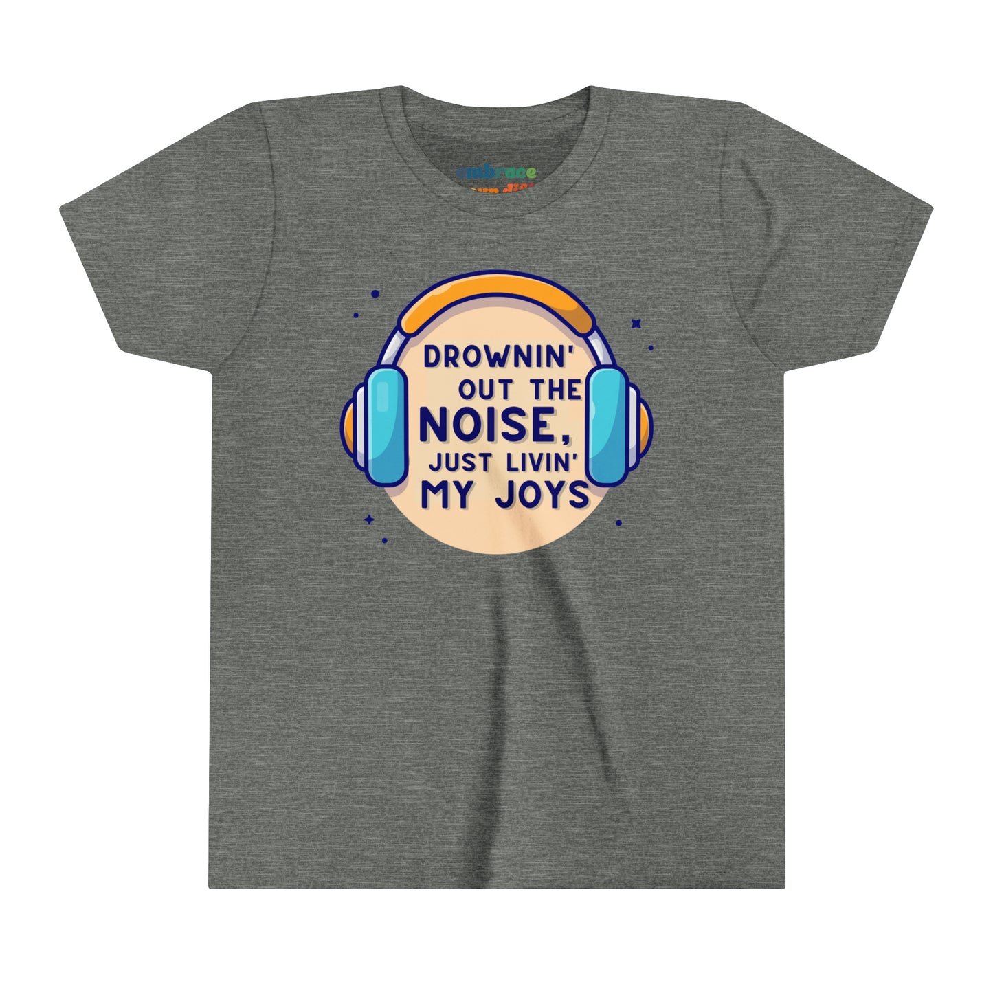 YOUTH TSHIRT TEMPLATE - Embrace Your Diff