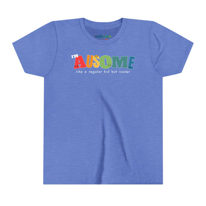 Ausome Kid Autism Acceptance Shirt - Inclusivity Diversity Tshirt for Kids - Spectrum Acceptance - Embrace Your Diff