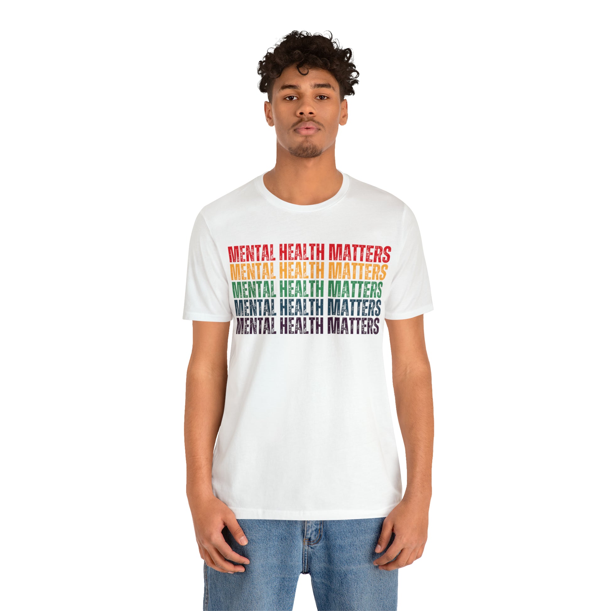 Unisex Tshirt Celebrating Mental Health Awareness - Shirt for Inclusivity - Embrace Your Diff