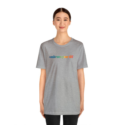 Embrace Your Diff Logo Tshirt - Embrace Your Diff