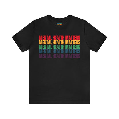 Unisex Tshirt Celebrating Mental Health Awareness - Shirt for Inclusivity - Embrace Your Diff